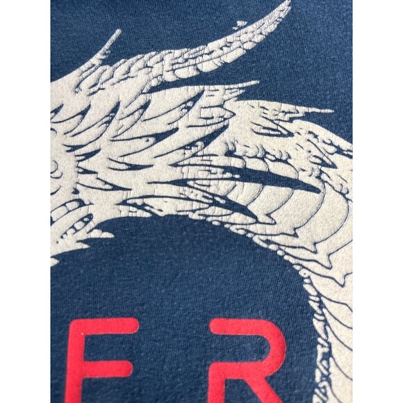 Altered Carbon Dragon Graphic 100% Cotton Blue T-Shirt Netflix Skydance M - Picture 7 of 7